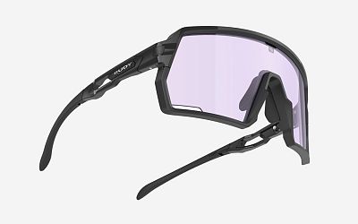 Превью  Велоочки RUDY PROJECT Kelion Black Gloss, Линзы: ImpactX 2Laser Purple (SP857542-0000)